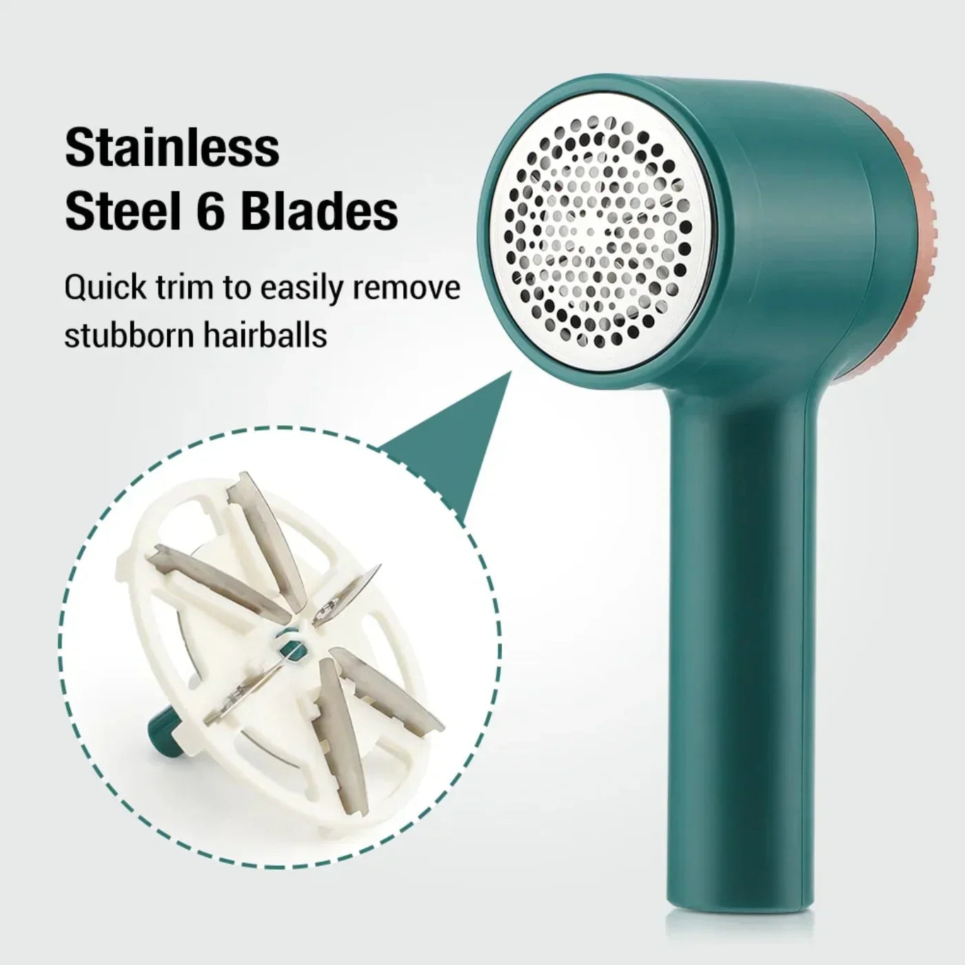 Electric Lint Remover | Rechargeable Anti-Pilling Fabric Shaver for Clothes & Sweaters 