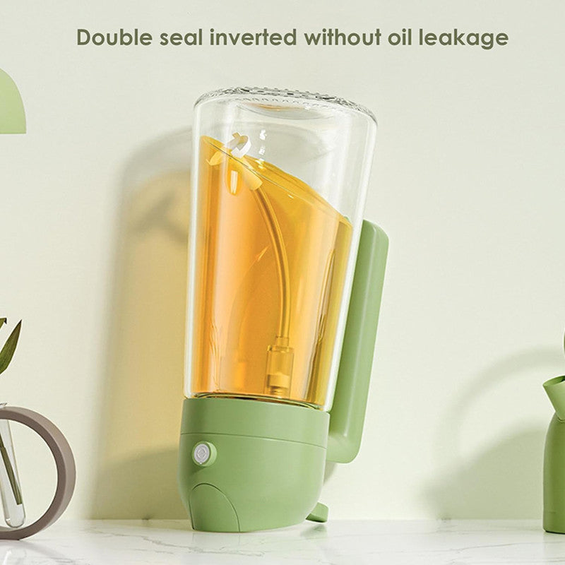 2 in 1 Glass Oil Spray And Dispenser